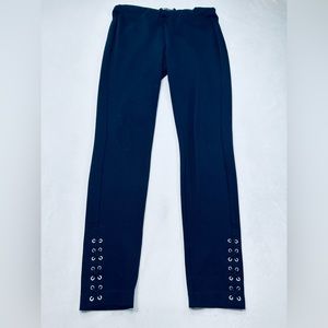 Ralph Lauren Laced Ankle Crop Skinny Pants Womens Size‎ M